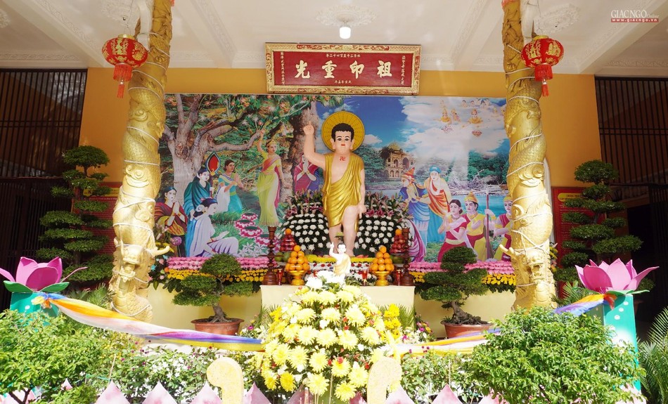 &quot;Xinh tốt như hoa sen / Rạng ngời như bắc đẩu / Xin quay về nương náu / Bậc thầy của Nhân, Thiên&quot;