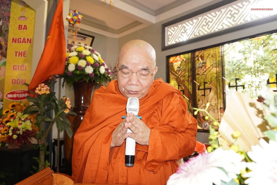 Hòa thượng Thích Thiện Tâm uyên đọc Thông điệp Đại lễ Phật đản Hòa thượng Thích Thiện Tâm uyên đọc Thông điệp Đại lễ Phật đản