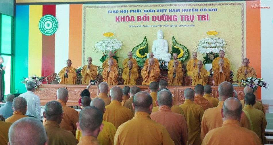 Chư tôn đức chứng minh khóa lễ khai giảng khóa bồi dưỡng trụ trì Chư tôn đức chứng minh khóa lễ khai giảng khóa bồi dưỡng trụ trì