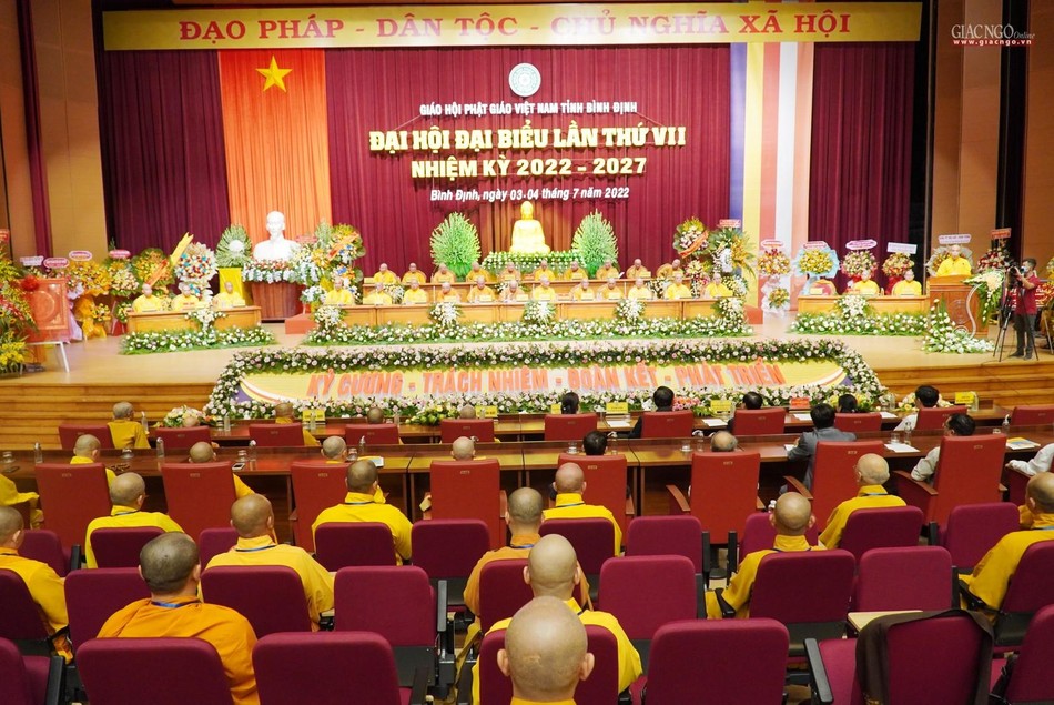 Hội trường nơi diễn ra đại hội