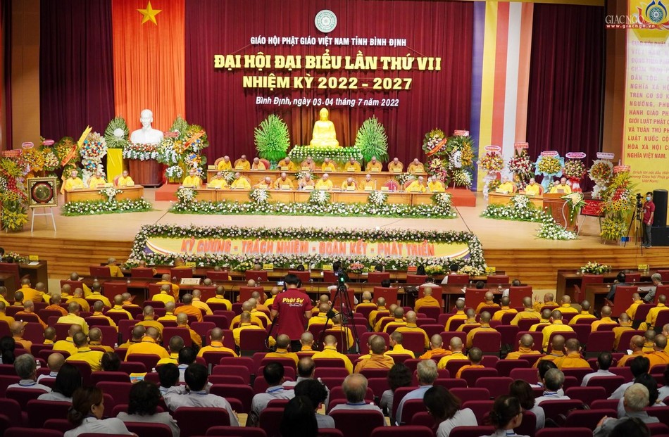 Đại hội đại biểu Phật giáo tỉnh Bình Định thành tựu tốt đẹp