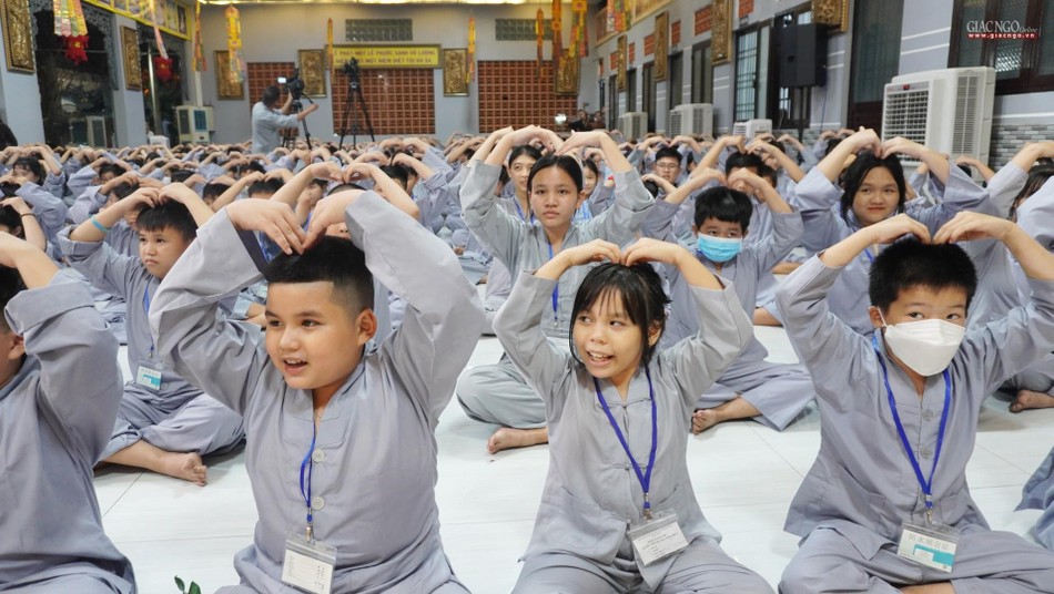 Các khóa sinh tham dự ngoài ở TP.HCM, còn có các tỉnh lân cận Các khóa sinh tham dự ngoài ở TP.HCM, còn có các tỉnh lân cận