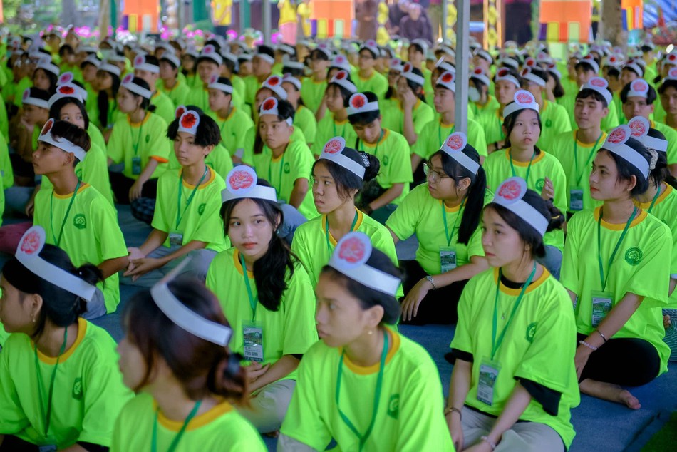 Hội trại với số lượng là 500 trại sinh Hội trại với số lượng là 500 trại sinh