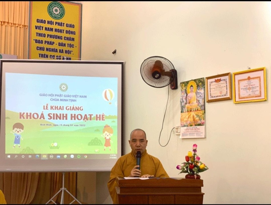 Thượng tọa Thích Hạnh Chơn phát biểu khai mạc Thượng tọa Thích Hạnh Chơn phát biểu khai mạc