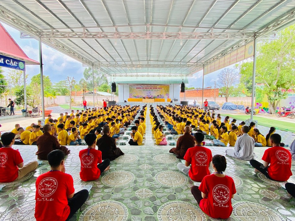 Có 300 khóa sinh tham dự khóa tu Có 300 khóa sinh tham dự khóa tu