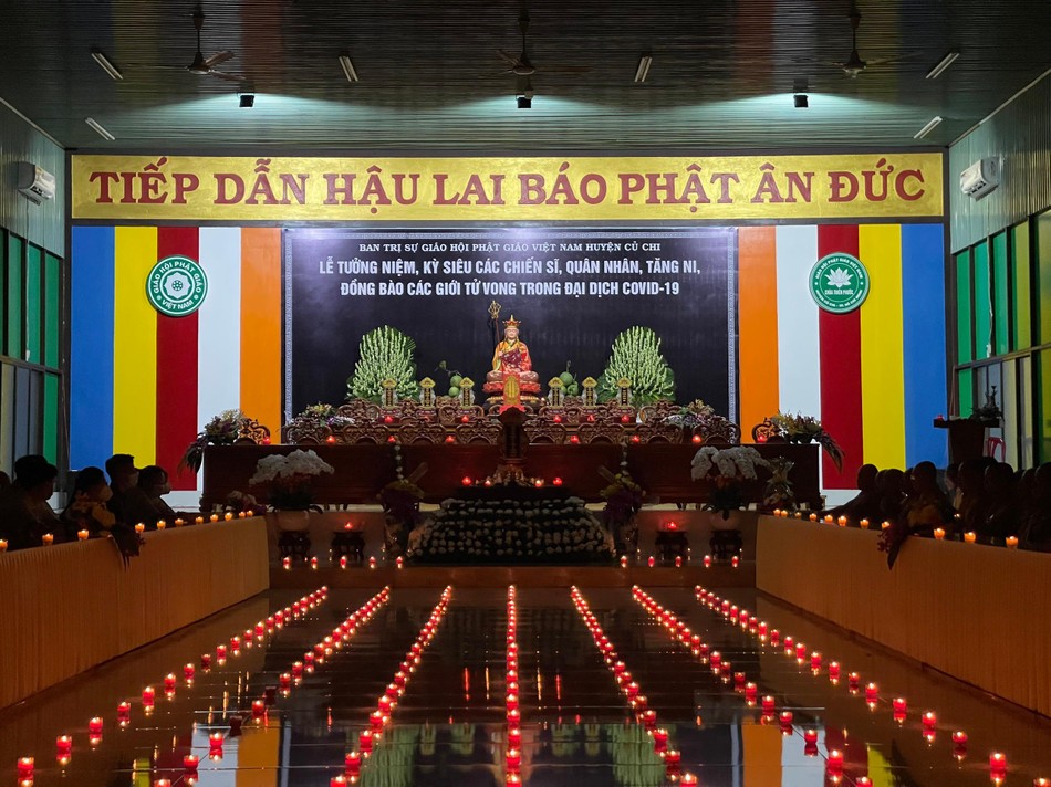 Lễ tưởng niệm diễn ra trang nghiêm tại chùa Thiên Phước