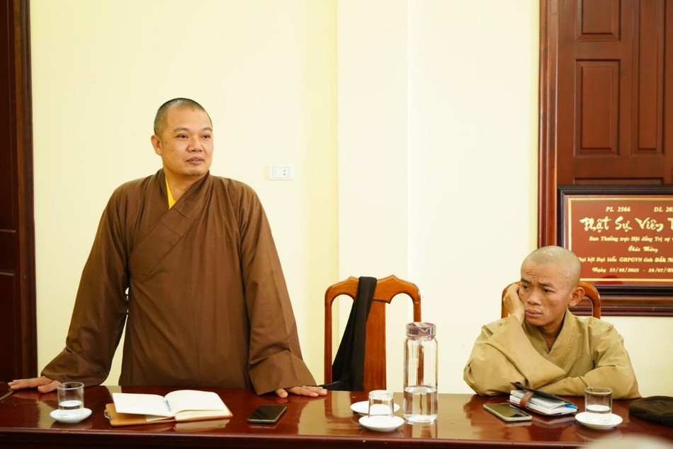 Thượng tọa Thích Chiếu Ý, Phó ban kiêm Trưởng ban Hướng dẫn Phật tử tỉnh đóng góp ý kiến trong hoạt động Phật sự sắp tới Thượng tọa Thích Chiếu Ý, Phó ban kiêm Trưởng ban Hướng dẫn Phật tử tỉnh đóng góp ý kiến trong hoạt động Phật sự sắp tới