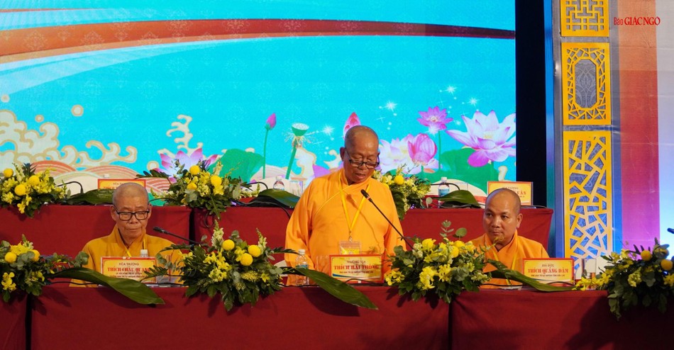 Thượng tọa Thích Hải Thông, Phó ban Trị sự GHPGVN tỉnh chủ tọa