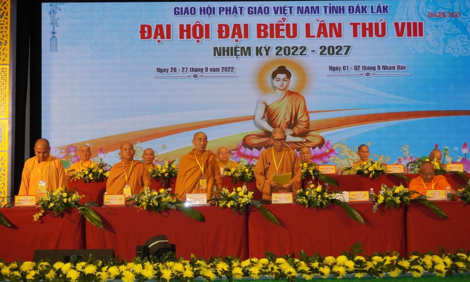 Ban Trị sự GHPGVN tỉnh Đắk Lắk nhiệm kỳ 2017-2022 tuyên bố mãn nhiệm