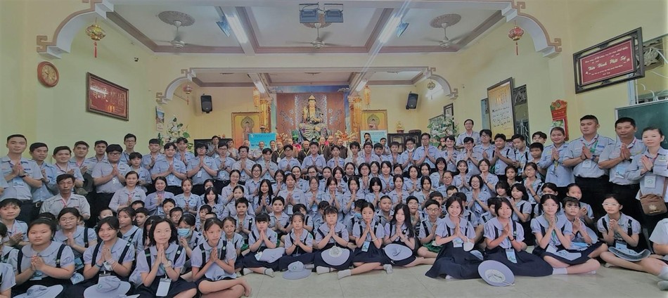 Giai đoạn 2 Trại huấn luyện diễn ra tại chùa Phước Thạnh Giai đoạn 2 Trại huấn luyện diễn ra tại chùa Phước Thạnh