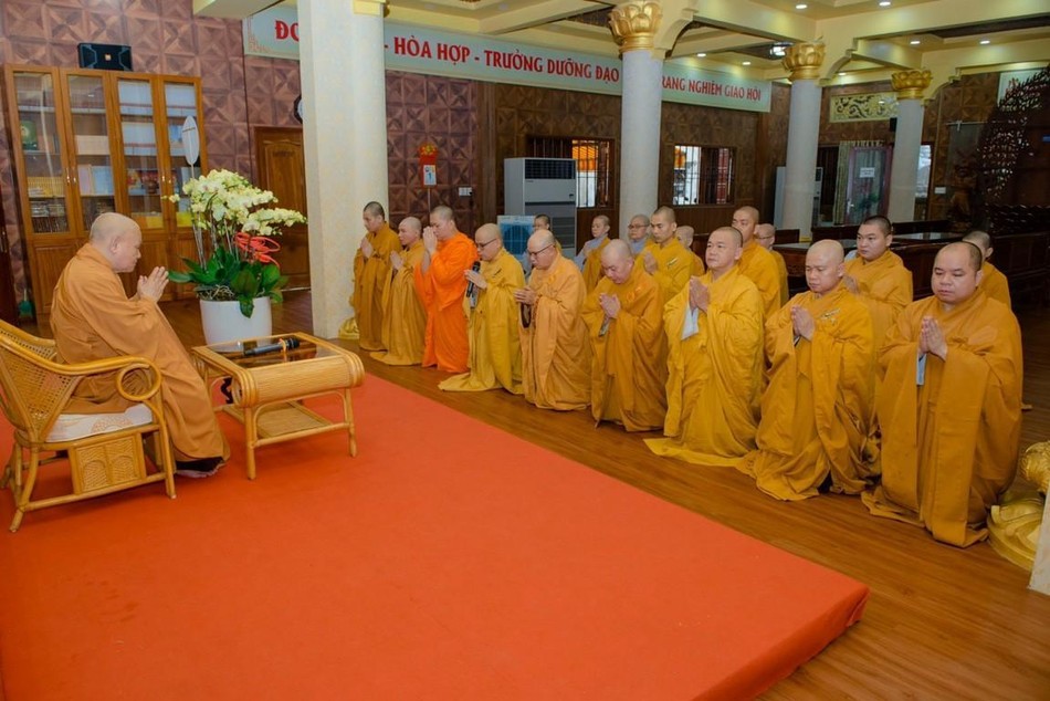 Khánh chúc Hòa thượng Thích Thiện Nhơn, Chủ tịch Hội đồng Trị sự, Trưởng ban Tăng sự Trung ương