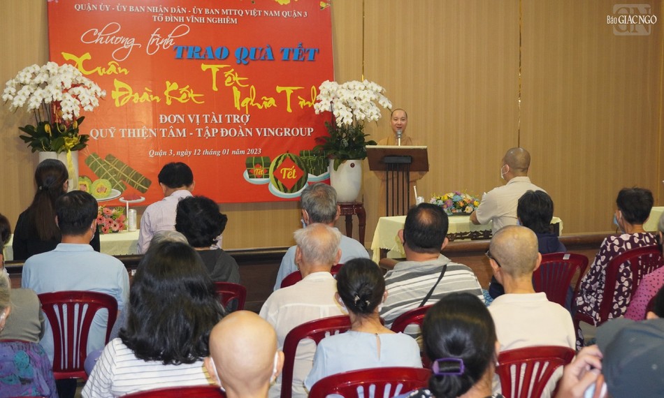 Đại đức Thích Nguyên Các phát biểu