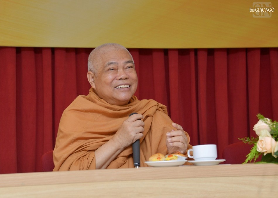 Hòa thượng Thích Giác Toàn phát biểu chứng minh