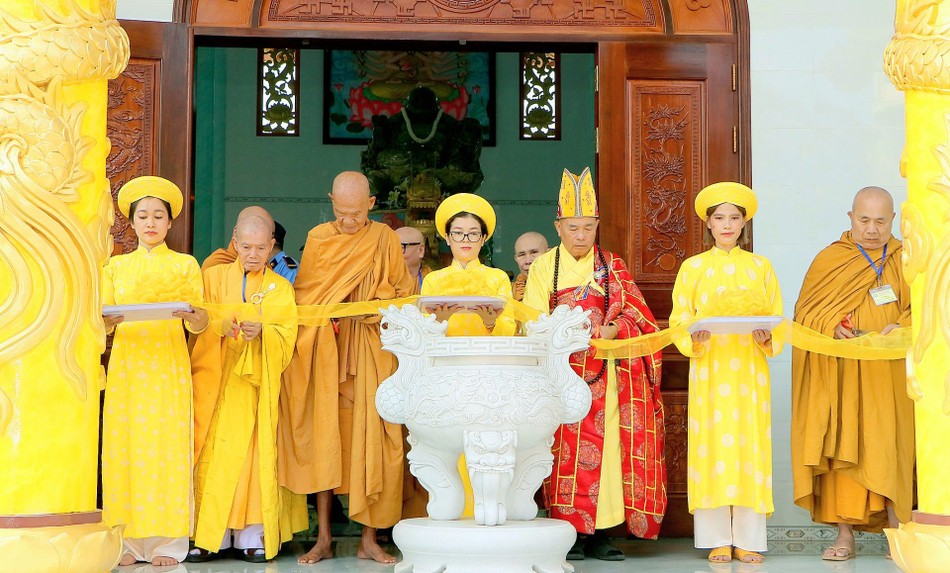 Lễ cắt băng khánh thành tịnh xá An Lạc Lễ cắt băng khánh thành tịnh xá An Lạc