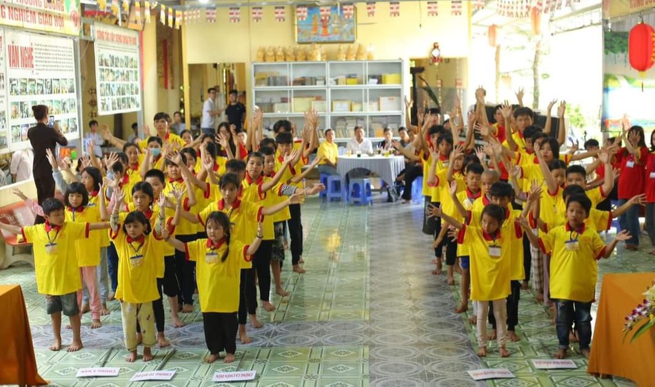 Khóa tu có 70 khóa sinh