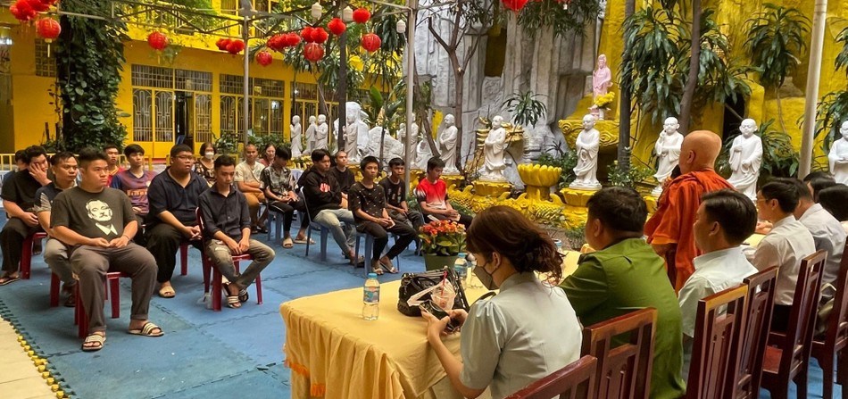 Có 15 học viên theo học lớp điện dân dụng và điện lạnh dân dụng - Ảnh: Q.H Có 15 học viên theo học lớp điện dân dụng và điện lạnh dân dụng - Ảnh: Q.H