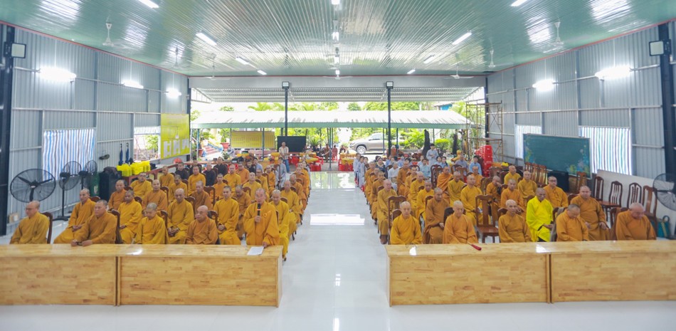 Có 89 hành giả an cư tại trường hạ chùa Pháp Thành