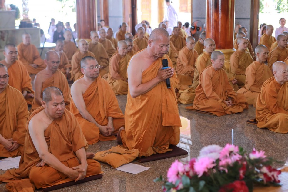 Thượng tọa Giác Hạnh phát biểu Thượng tọa Giác Hạnh phát biểu