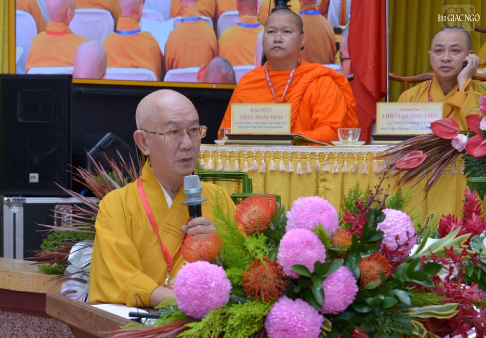 Hòa thượng Thích Tịnh Thành, Phó ban Pháp chế T.Ư kiêm Trưởng Phân ban Tổ chức sự kiện thông qua nội quy và lịch giảng khóa bồi dưỡng Hòa thượng Thích Tịnh Thành, Phó ban Pháp chế T.Ư kiêm Trưởng Phân ban Tổ chức sự kiện thông qua nội quy và lịch giảng khóa bồi dưỡng