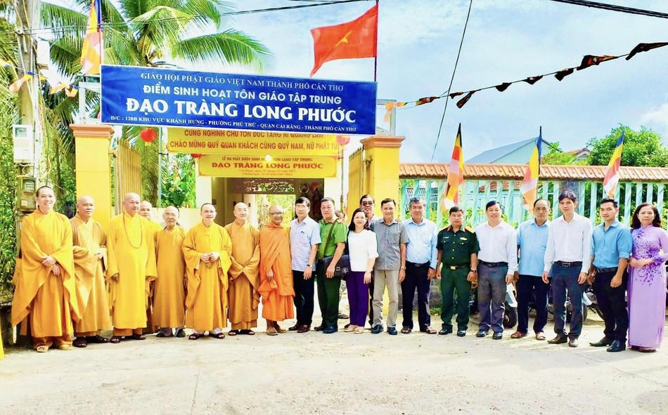 Điểm sinh hoạt tôn giáo tập trung Long Phước tại Q.Cái Răng, TP.Cần Thơ