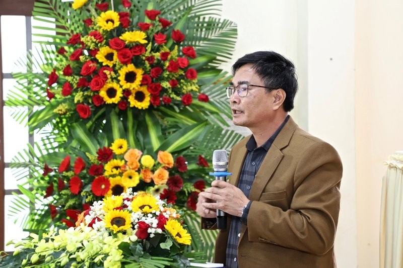 Ông Đặng Tuấn Cường phát biểu Ông Đặng Tuấn Cường phát biểu