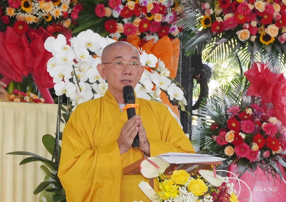 Thượng tọa Thích Tịnh Tâm báo cáo tổng kết hoạt động Phật sự năm 2023 và trình phương hướng hoạt động Phật sự năm 2024 Thượng tọa Thích Tịnh Tâm báo cáo tổng kết hoạt động Phật sự năm 2023 và trình phương hướng hoạt động Phật sự năm 2024