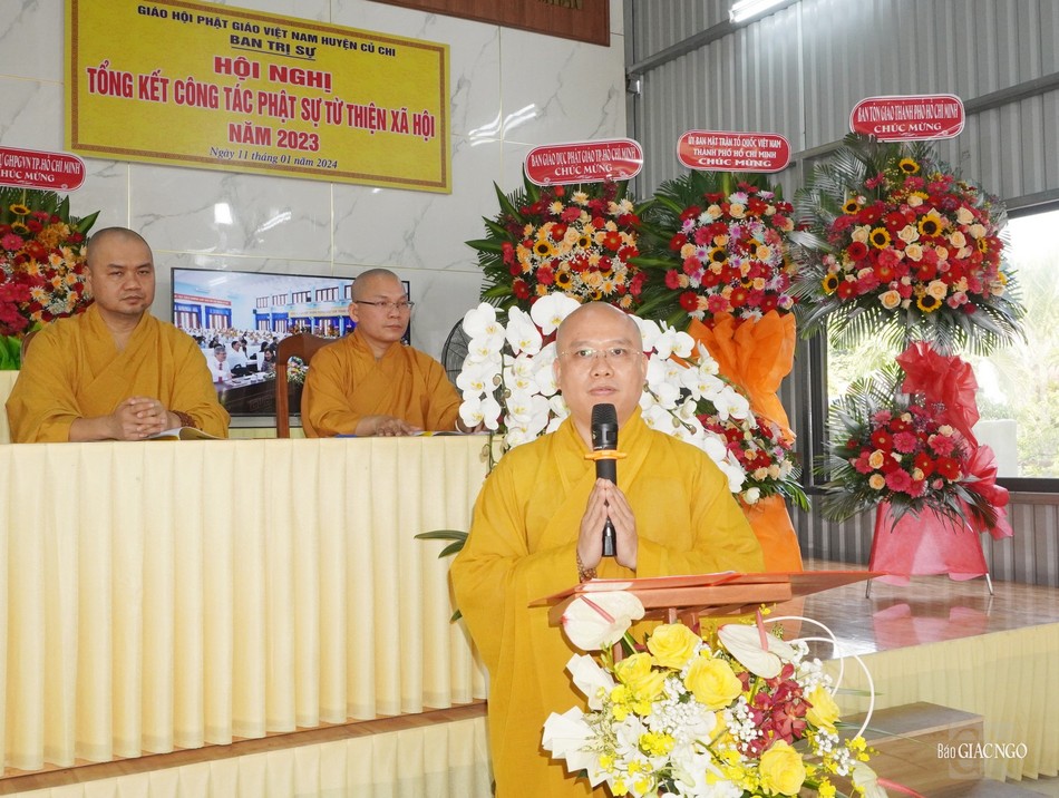 Đại đức Thích Trí Đức, Phó Văn Phòng Ban Trị sự GHPGVN TP.HCM công bố quyết định tặng bằng tuyên dương công đức và công đức đến cá nhân và tập thể Ban Trị sự GHPGVN H.Củ Chi Đại đức Thích Trí Đức, Phó Văn Phòng Ban Trị sự GHPGVN TP.HCM công bố quyết định tặng bằng tuyên dương công đức và công đức đến cá nhân và tập thể Ban Trị sự GHPGVN H.Củ Chi