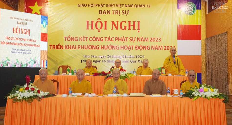 Thượng tọa Thích Thiện Quý thay mặt Ban Thường trực Ban Trị sự GHPGVN TP.HCm phát biểu chỉ đạo Thượng tọa Thích Thiện Quý thay mặt Ban Thường trực Ban Trị sự GHPGVN TP.HCm phát biểu chỉ đạo