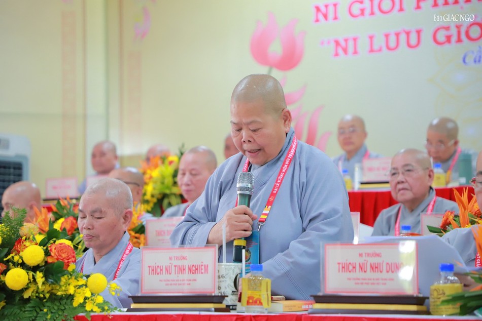 Ni trưởng Thích nữ Tịnh Nghiêm, Phó Phân ban Ni giới T.Ư điều phối