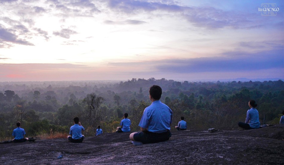 Huynh trưởng có 4 bậc học: bậc Kiên (thời gian học 1 năm), bậc Trì (thời gian học 2 năm), bậc Định (thời gian học 3 năm), bậc Lực (thời gian học 4 năm) - Ảnh: Như Danh