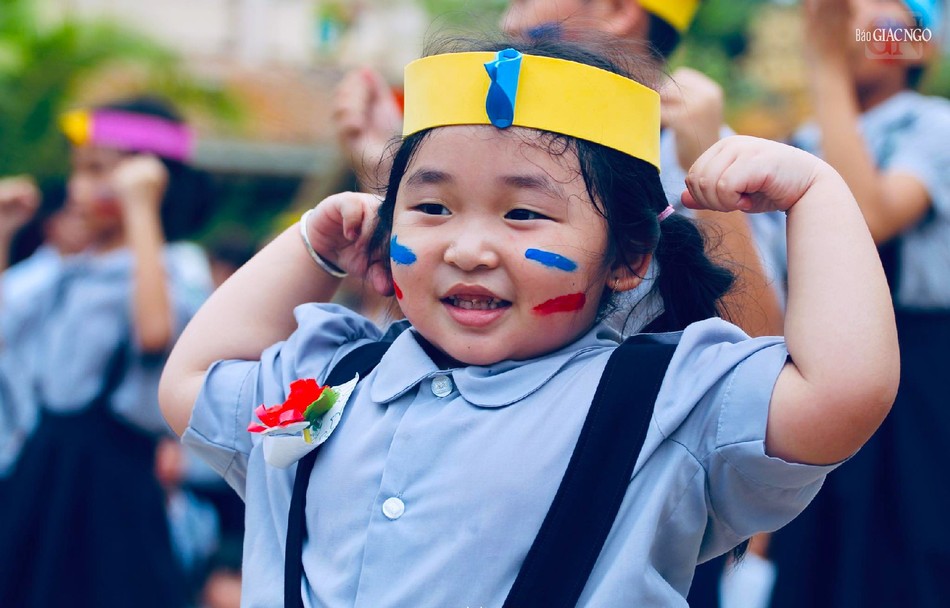 Lứa tuổi đoàn sinh gồm có ngành Đồng (nam, nữ Oanh vũ) từ 6 đến 12 tuổi - Ảnh: Dương Bá