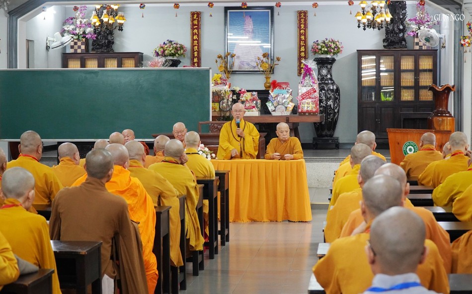 Hòa thượng Thích Tịnh Thành chia sẻ về hoạt động liên quan đến Tăng sự