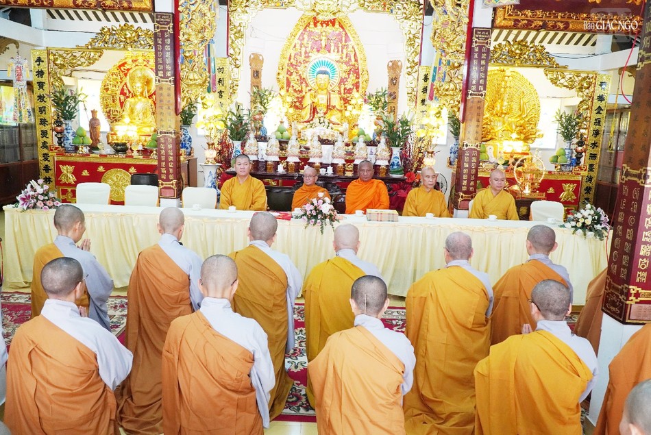 Tại trường hạ chùa Phước Hòa