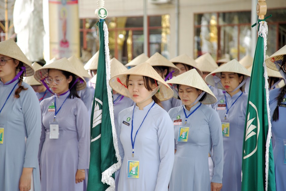 Có 251 trại sinh Ngành nữ tham dự trại Có 251 trại sinh Ngành nữ tham dự trại