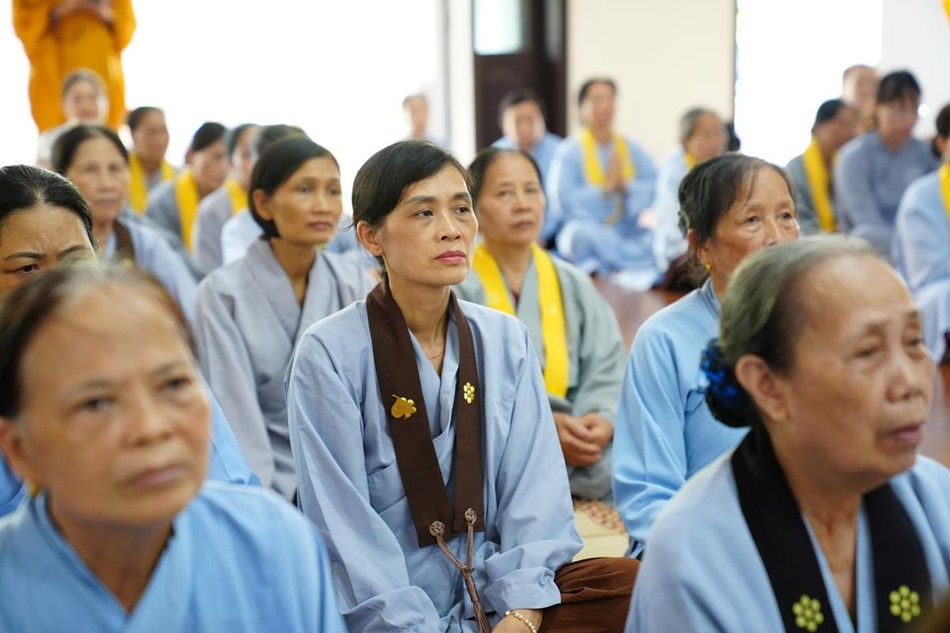 Phật tử tham dự - Ảnh: Diệu Tường