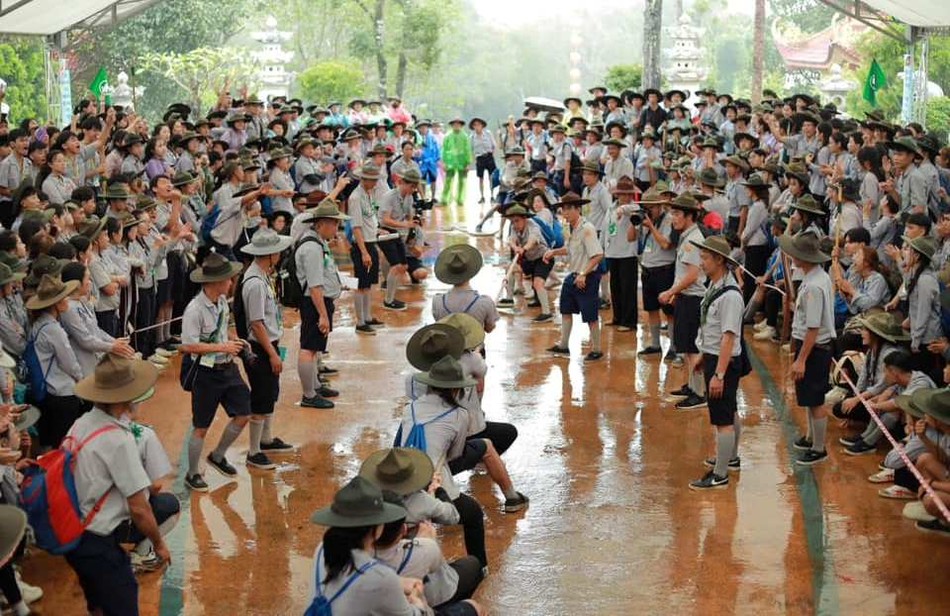 Thi kéo co - Ảnh: TT trại Lục Hòa III