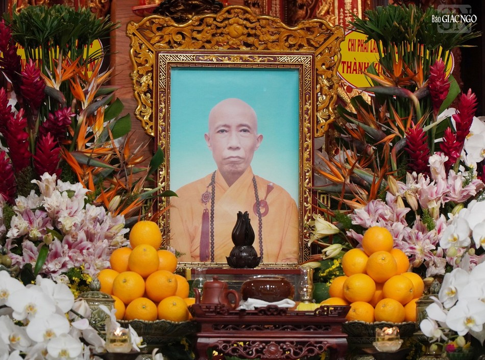 Di ảnh Hòa thượng Thích Như Thọ tại Tổ đường chùa Bửu Đà