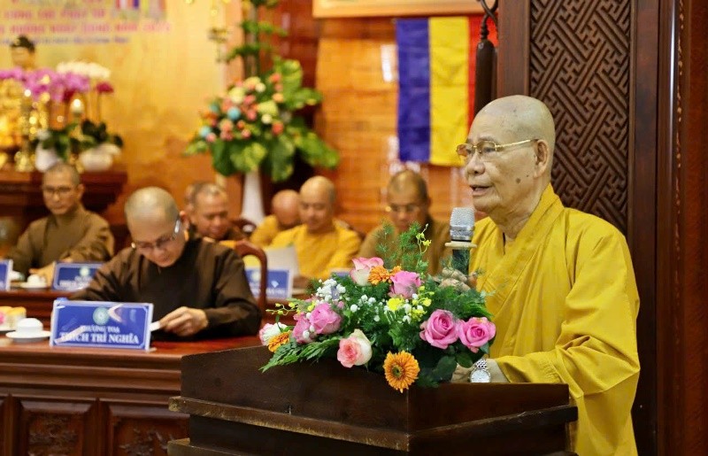 Hòa thượng Thích Châu Quang phát biểu khai mạc Hòa thượng Thích Châu Quang phát biểu khai mạc