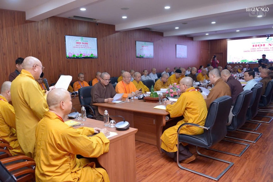 Hội nghị tổng kết hoạt động Phật sự năm 2024 của Ban Thông tin - Truyền thông T.Ư Hội nghị tổng kết hoạt động Phật sự năm 2024 của Ban Thông tin - Truyền thông T.Ư