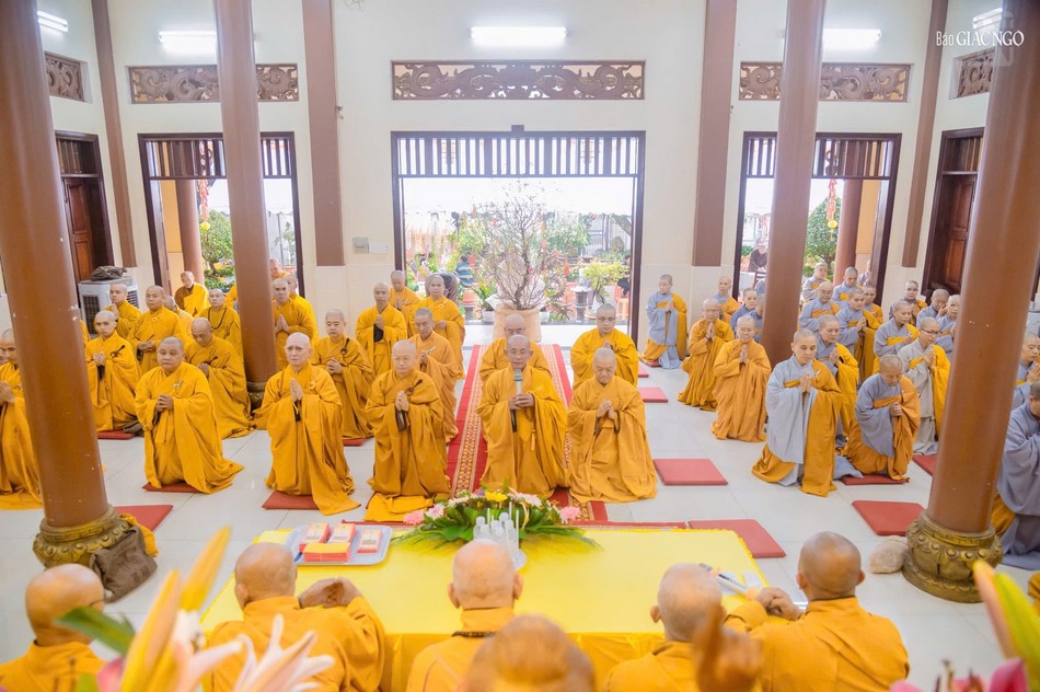 Ban Trị sự GHPGVN H.Củ Chi họp mặt đầu năm mới tại chùa Từ Giác Ban Trị sự GHPGVN H.Củ Chi họp mặt đầu năm mới tại chùa Từ Giác