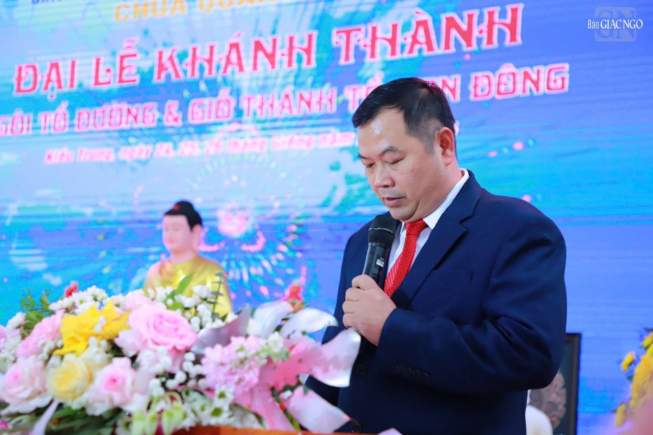 Ông Vũ Văn Tuấn phát biểu