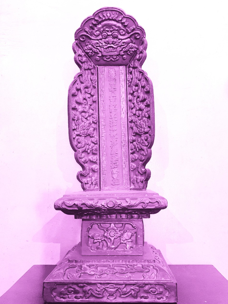 Long vị Hoà thượng Phật Tĩnh Từ Nghiêm phụng thờ chùa Hội Tôn, Bến Tre