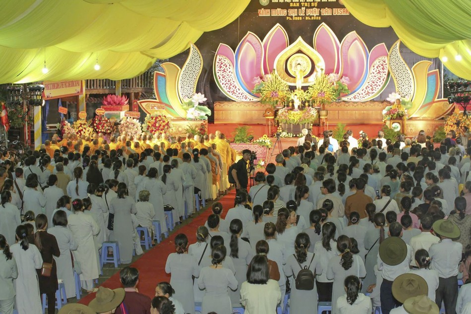 Quang cảnh buổi lễ