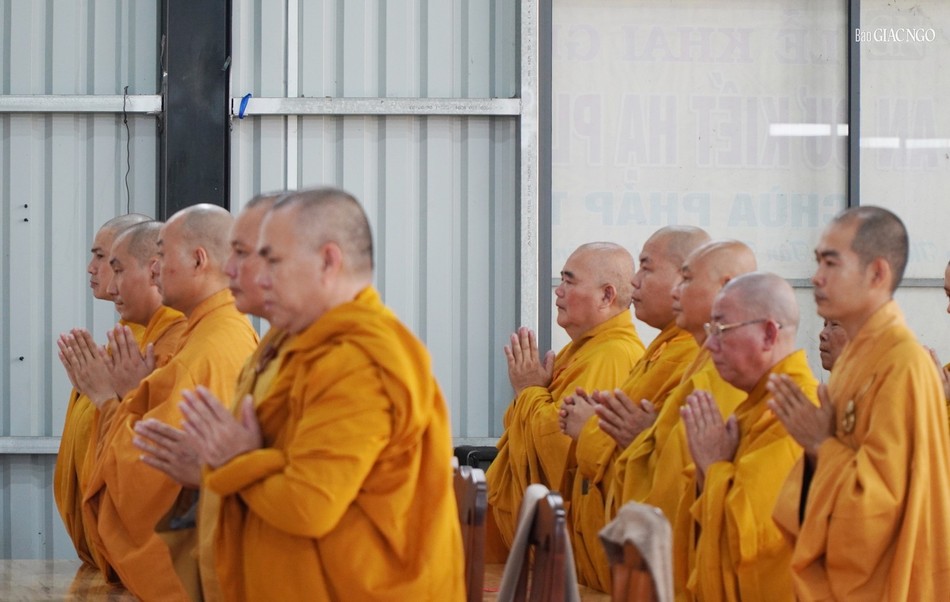 Chư Tăng an cư tại trường hạ chùa Pháp Thành Chư Tăng an cư tại trường hạ chùa Pháp Thành