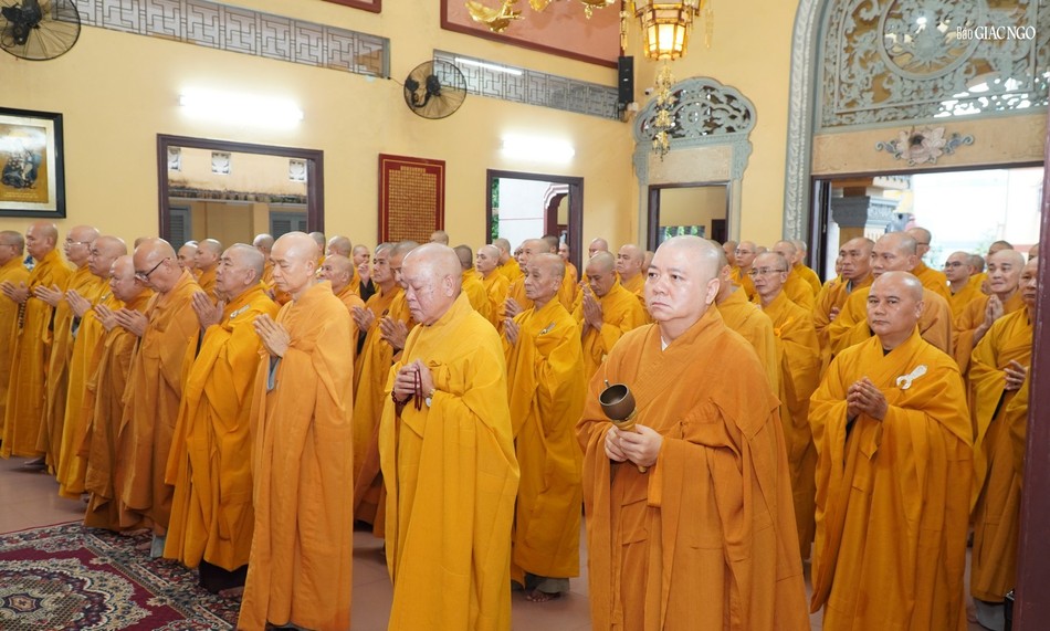 Có 116 vị hành giả Tăng tham dự Lễ tác pháp an cư Có 116 vị hành giả Tăng tham dự Lễ tác pháp an cư