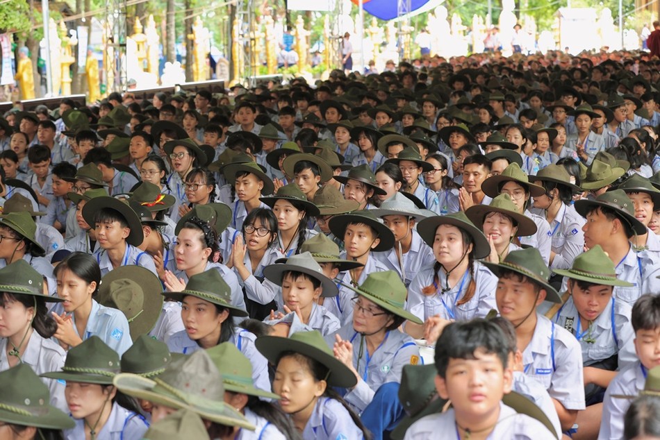 Hơn 2.000 trại sinh tham dự Trại Lục Hòa III