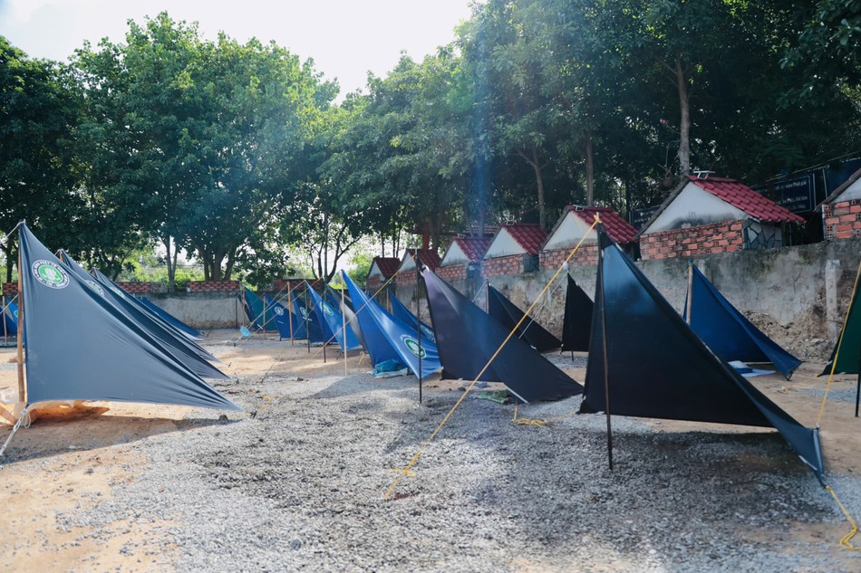 Giai đoạn 2 Liên trại huấn luyện huynh trưởng Lộc Uyển và Huyền Trang diễn ra từ ngày 11 đến 13-7-2025