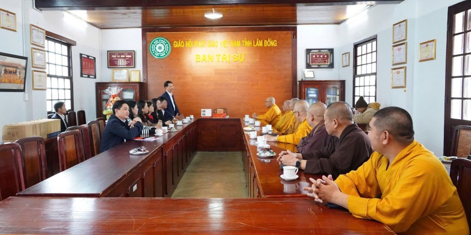 Sở Dân tộc và Tôn giáo tỉnh Lâm Đồng thăm Ban Trị sự GHPGVN tỉnh Sở Dân tộc và Tôn giáo tỉnh Lâm Đồng thăm Ban Trị sự GHPGVN tỉnh