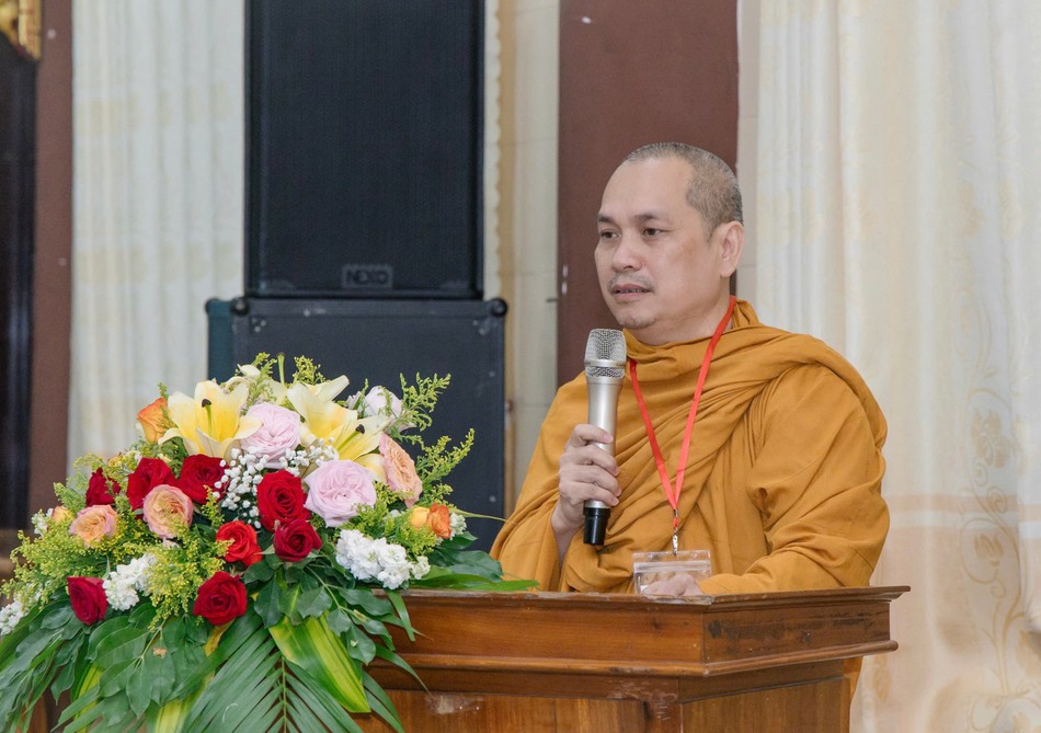 Thượng tọa Thích Giác Nhường cảm tạ Thượng tọa Thích Giác Nhường cảm tạ