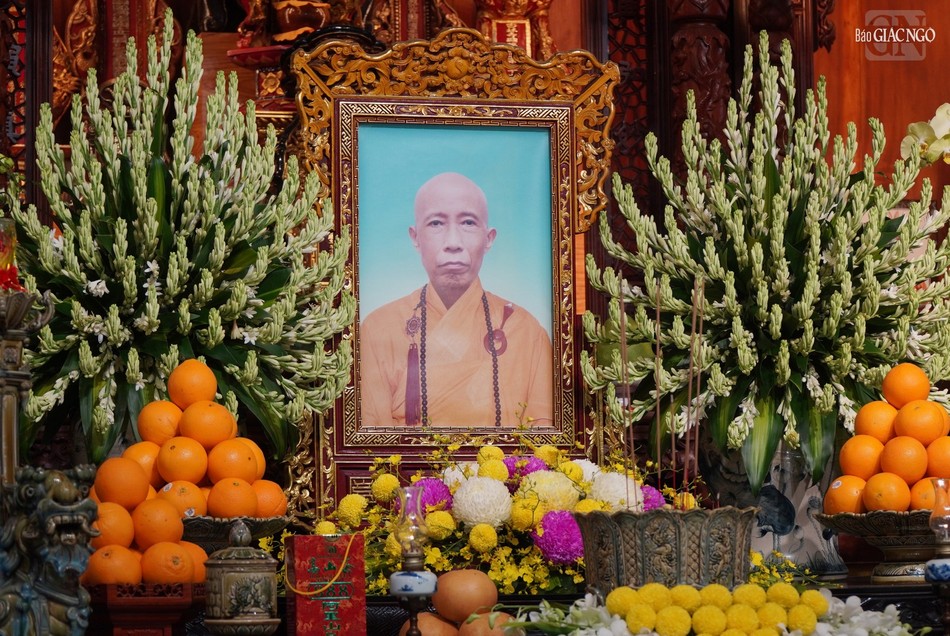 Di ảnh Hòa thượng Thích Như Thọ tại Tổ đường Di ảnh Hòa thượng Thích Như Thọ tại Tổ đường